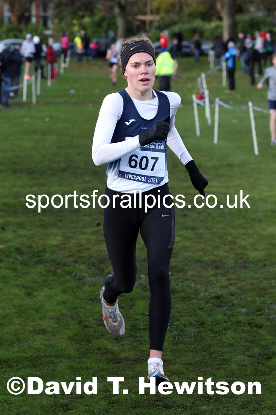 Womens under-17s and under-20s, European Cross Country Championships Trials, Sefton Park, Liverpool. Photo: David T. Hewitson/Sports for All Pics